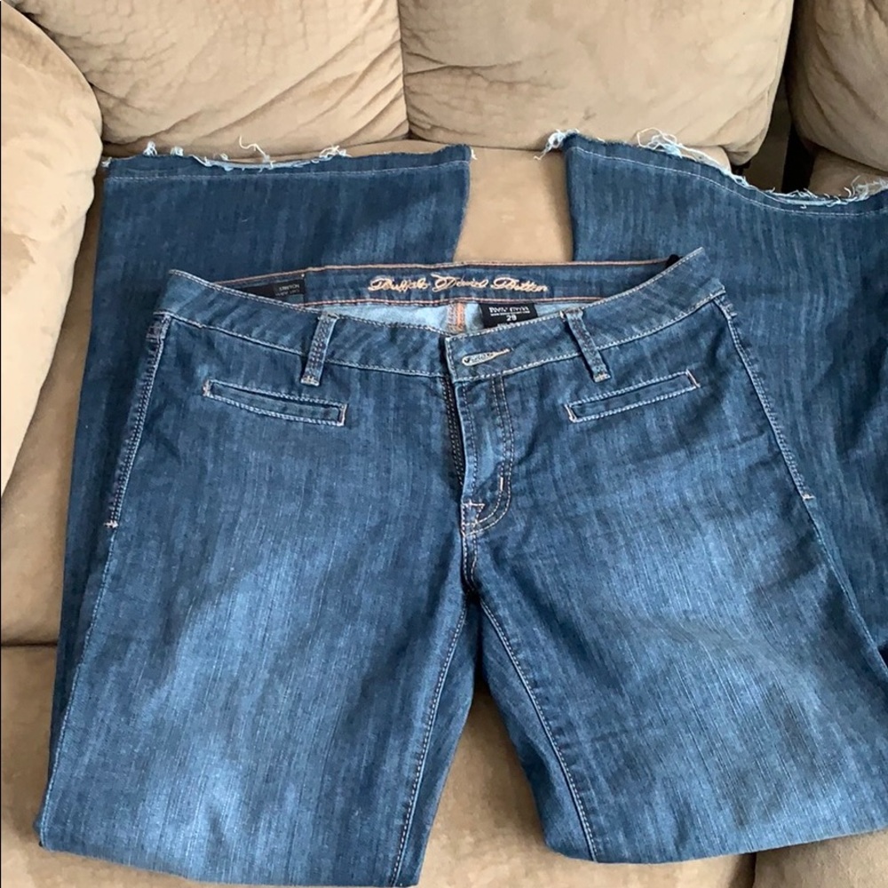 Buffalo flare bottom jeans